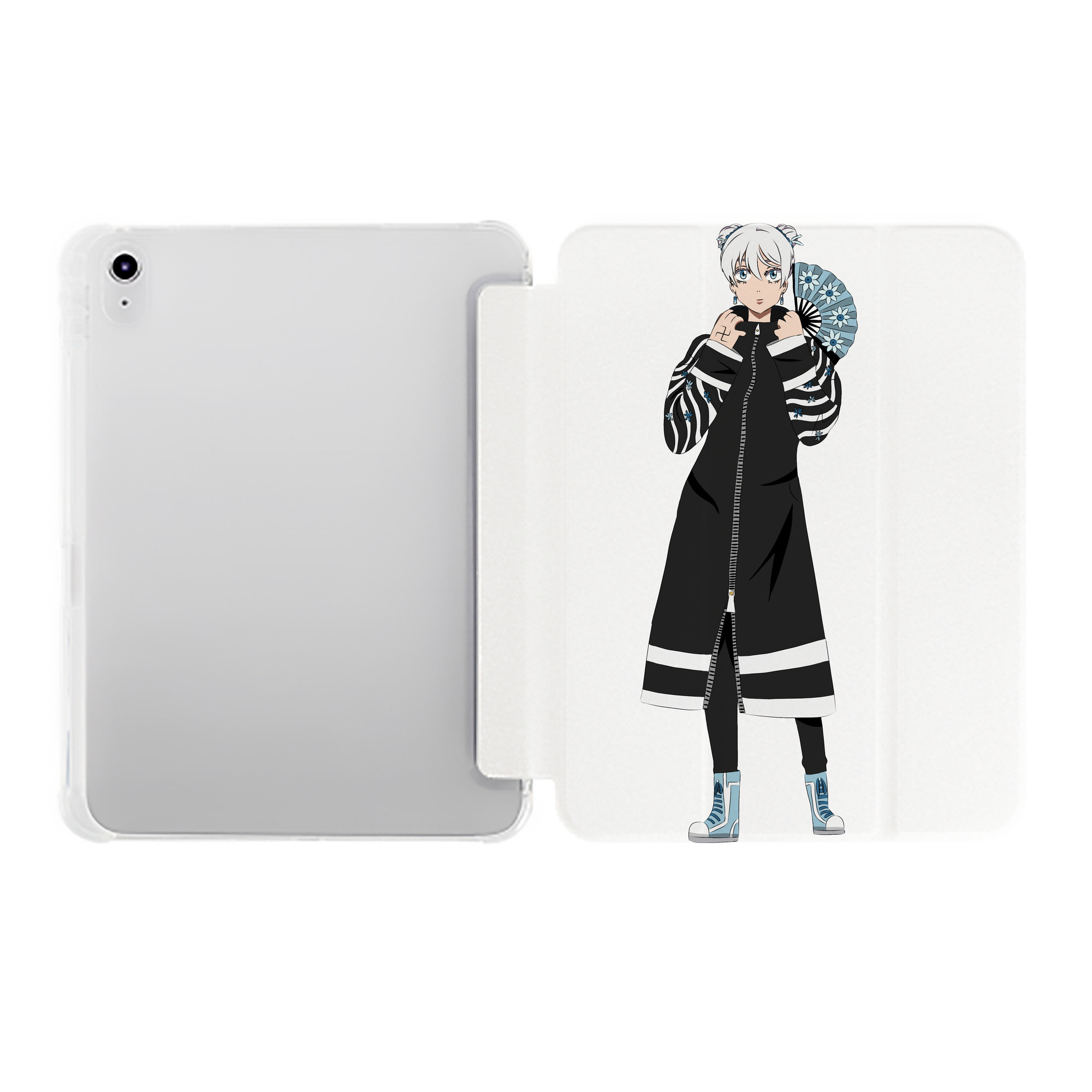 （画像用） 東京リベンジャーズ Tokyo Revengers IPad ケース ペン収納付き 三つ折りスタンド PUレザー×シリコン 対応機種9.5/10.5/10.9インチ